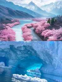 3月的林芝，真的是人間理想。