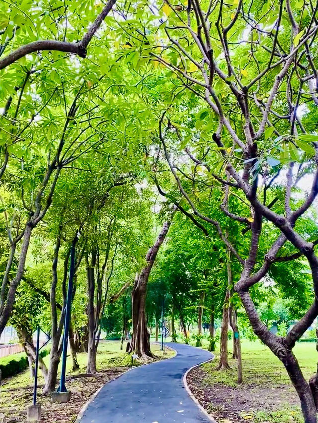 花影流轉——班嘉詩麗皇后公園與四面佛之旅