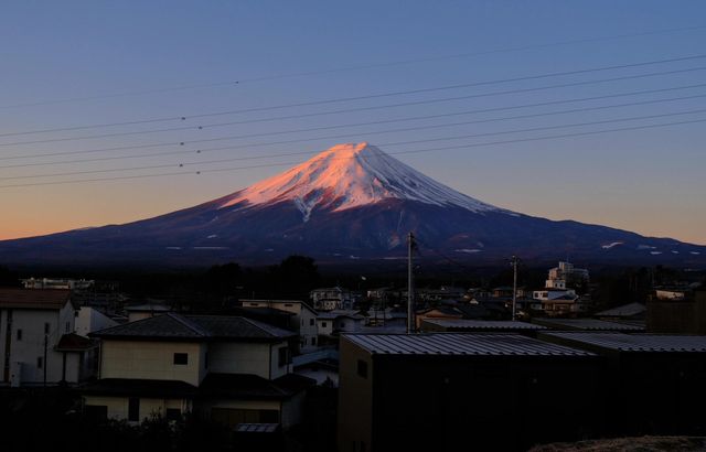 在富士山下入住絕美酒店