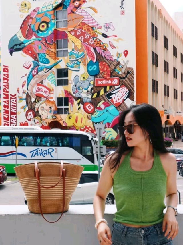 Wisma Sabah Mural  in Kinabalu Malaysia is Magical✨🥰