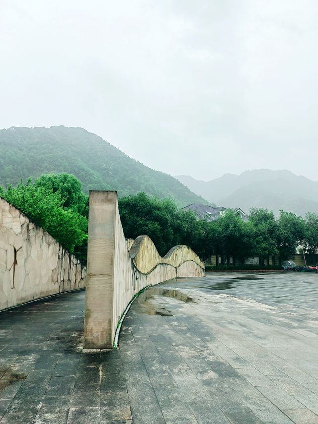 建德子胥公園，充滿江南風情嘅水墨畫