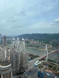 我喺CC雲端之家高空江景酒店（重慶雲端之眼店）打咗卡