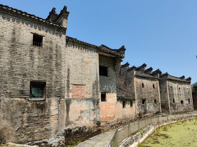 湖南章宜水尾古村