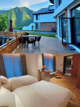 Xinxiang, Henan! Mountain view homestay at the foot of the Taihang Mountains! So beautiful!