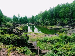 The Enchanting Red Stone Forest in Hunan