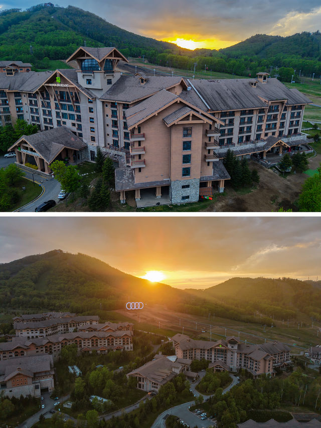 夏天嚟長白山滑雪場旅遊真係好玩到爆！