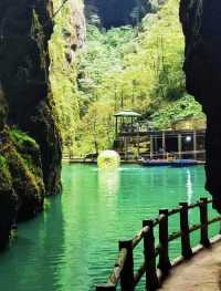 開陽雙絕 天坑極限盪鞦韆 瀑布秘境享清涼