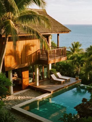 셈포나 가족 휴가 아이들과 함께 섬 점프 + 바다 전망 민박 숙소｜섬의 즐거움 해제