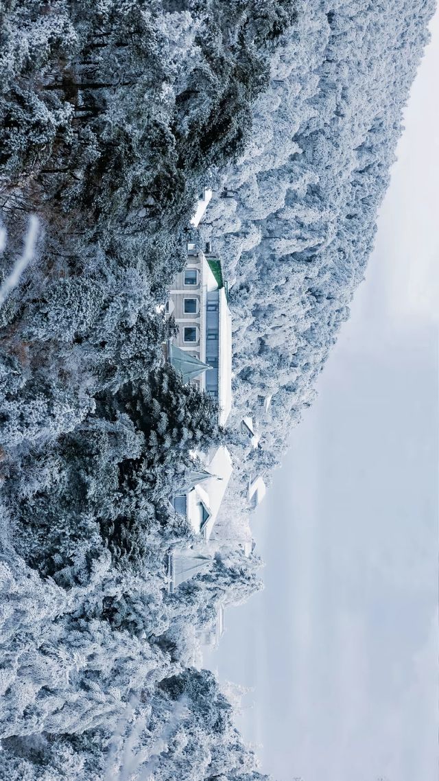 廬山冬日仙境｜必拍如琴湖的唯美雪景