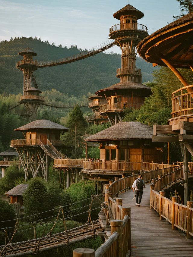 莫干山親子頂流！開元森泊帶娃玩到不想走