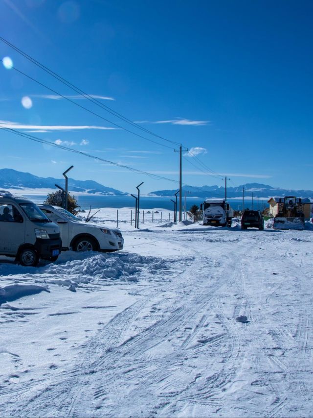冬日賽里木湖,美到失語的藍冰秘境! 冬日賽里木湖,美到失語的藍冰秘境!