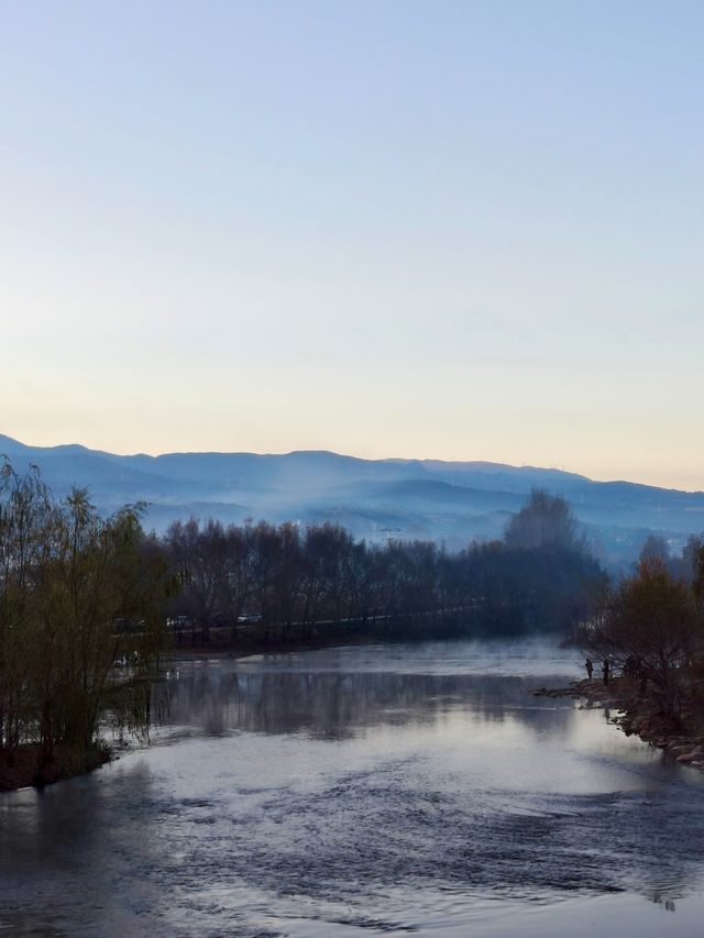 沙溪 | 走進東方水墨畫般的冬日晨霧
