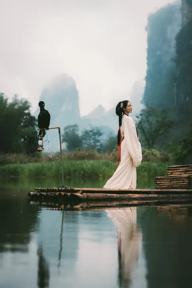 闖入廣西的明仕田園漁舟唱晚太治癒了 闖入廣西的明仕田園漁舟唱晚太治癒了