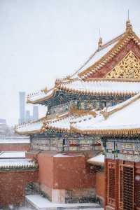瀋陽故宮的雪太絕了!冬日限定版紅牆白雪,美到窒息!