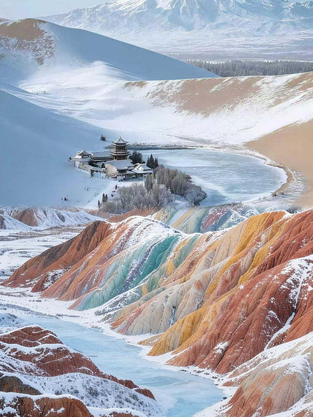 誰說冬天只能去東北?12-2月的河西走廊才驚艷! 誰說冬天只能去東北?12-2月的河西走廊才驚艷!