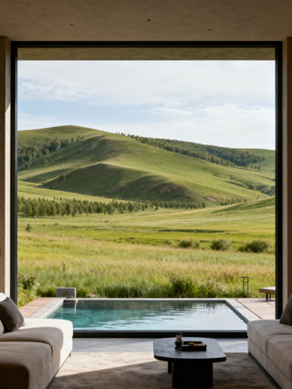 Stayed at the Grassland Wild Luxury Hotel in Zhangbei, and it healed me