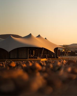 In Namibia, there is a little-known camp