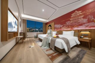 Stay here for a weekend getaway with your bestie in Dazhou! Great for photos, shopping, and comfort.