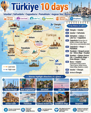For your first trip to Turkey, this is how you should explore it