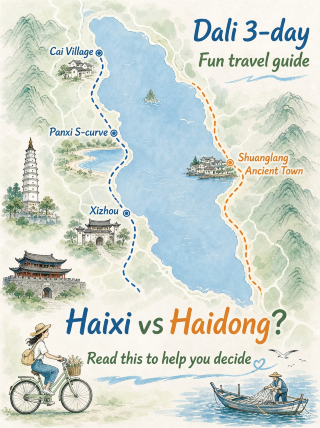 大理3日間の旅、いきなり…