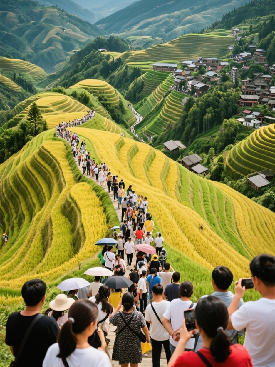 Sept 14: Just back from the Longji Rice Terraces, here's the real deal