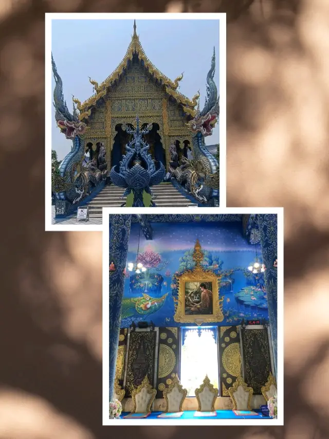 清萊藍廟,吸睛度及觀賞道奇高!