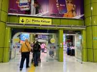 Gambir Train Station- a central station in the heart of Jakarta