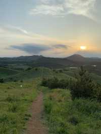 제주 노을맛집 용눈이오름🌳⛰️