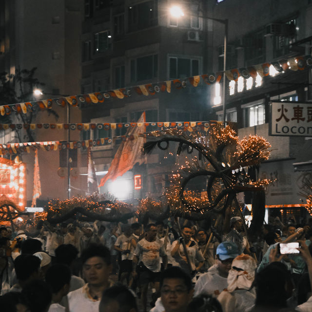 一年一度大坑舞火龍