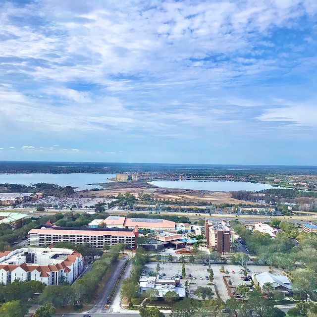 Stunning views : The Orlando Eye