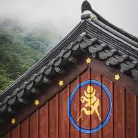 Beautiful view of Hwaamsa Temple 