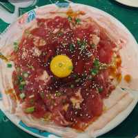 หมูจุ่มรสแซ่บ : ร้านอ้ายโตน