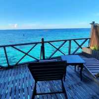 對住🌊碧海藍天🌞浸浴🛀