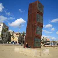 San Sebastian Beach At Barcelona