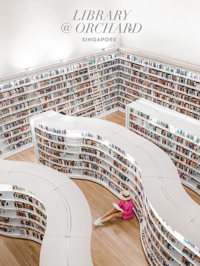 ห้องสมุดมุม IG ที่สิงคโปร์ 🇸🇬 library@Orchard