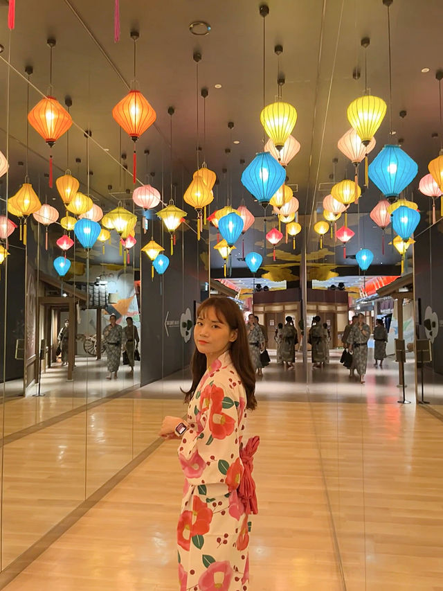 유타카 입을 수 있는 일본 온천 테마파크⛩️