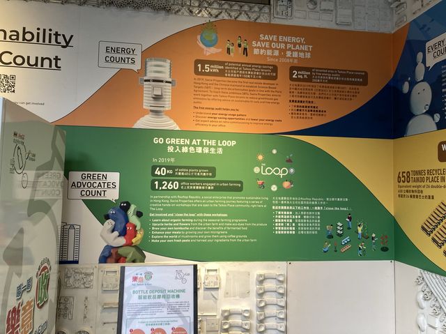 《太古坊可持續發展展覽中心 ～ The Loop♻️