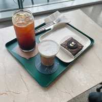 釜山　松島ケーブルカーに乗っていくカフェ