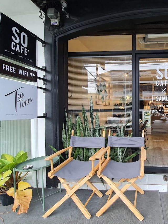• SO CAFE’ x SAMUI ☕️✨