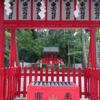 愛知旅行！「東宮稲荷社」「朱色鳥居」