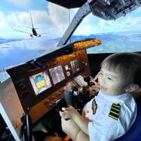 食自助餐✈️做小小飛機師·親子「模擬飛行駕駛體驗」🧑🏻‍✈️