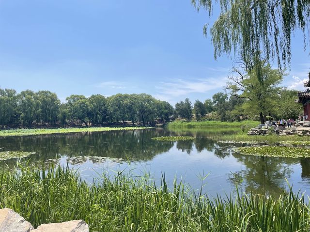 曾經的萬中之園，圓明園