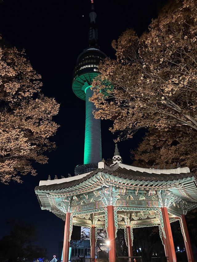 야경이 너무너무 예쁜 남산타워🖤