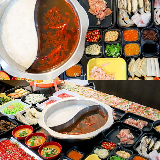 ชาบูราคาสุดคุ้ม มีของสไตล์หมาล่าด้วย! 