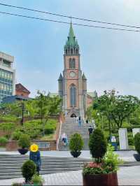 意外と知られてない？🫣韓国のおしゃれ穴場スポット🕍💖🇰🇷【明洞大聖堂】