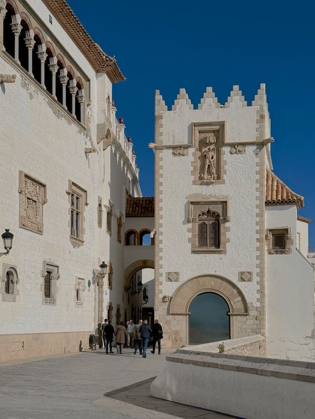 바르셀롸 근교여행지 시체스(Sitges) 성당과 일몰