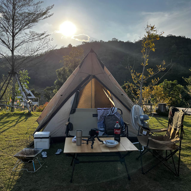 SKY 360 CAMP ลานกางเต็นท์ pet friendly 