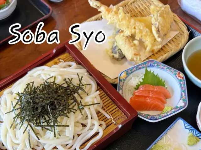 Soba Syo ร้านโซบะโฮมเมด หน้าปราสาทมัตสึโมโตะ