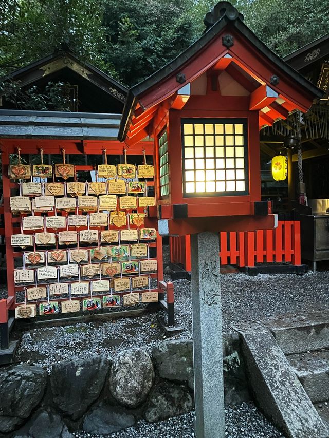 A shrine inside the bamboo forest ⛩️🕋