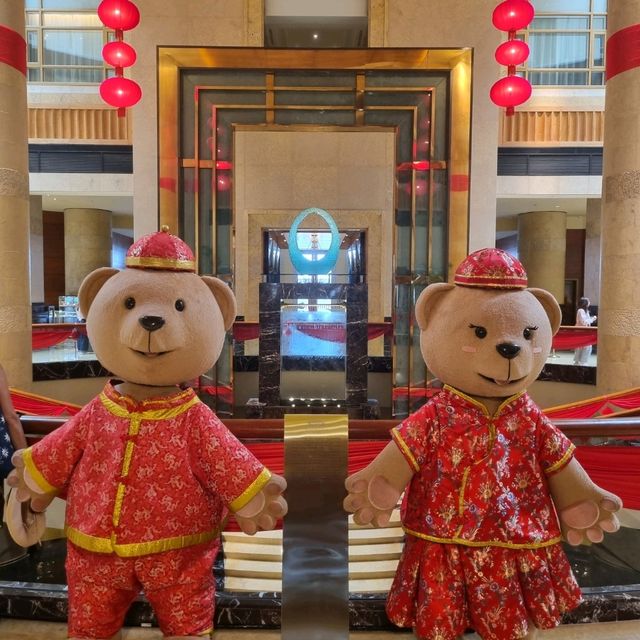 CNY vibes at Fullerton hotel